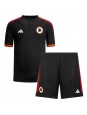 AS Roma Lorenzo Pellegrini #7 Alternativní dres pro děti 2023-24 Krátký Rukáv (+ trenýrky)